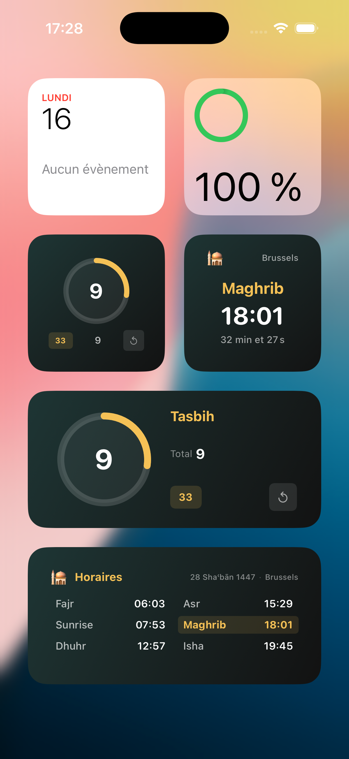 Widgets